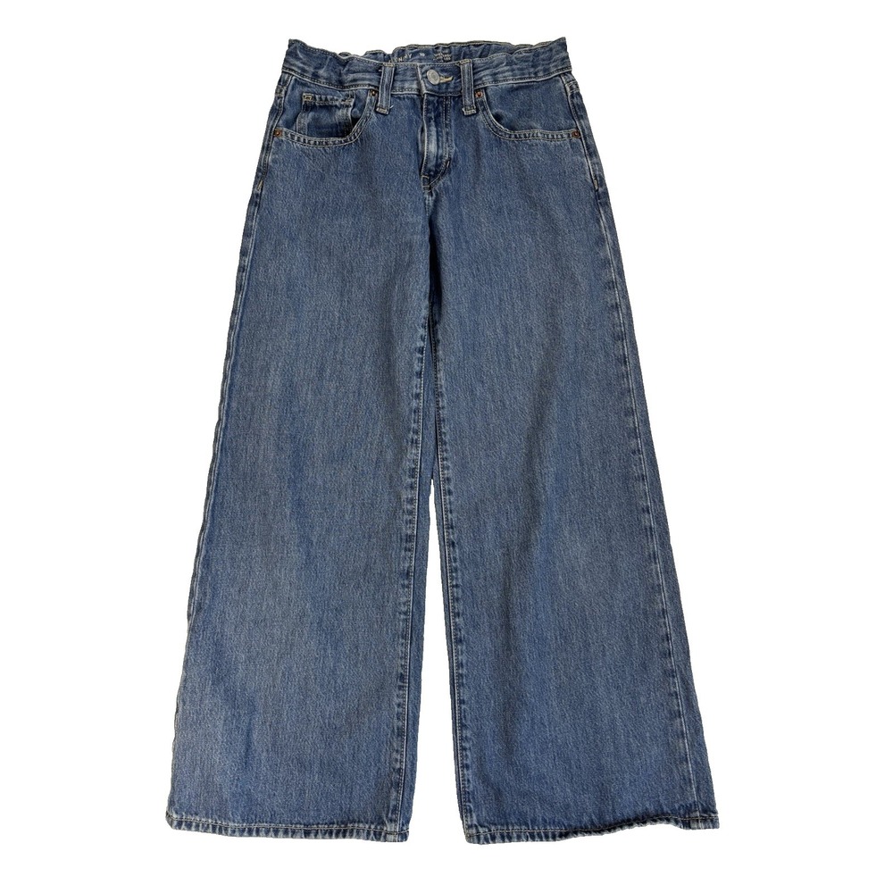 Old Navy Girls 10 High Rise Super Baggy Wide Leg Jeans Streetwear Urban Loose